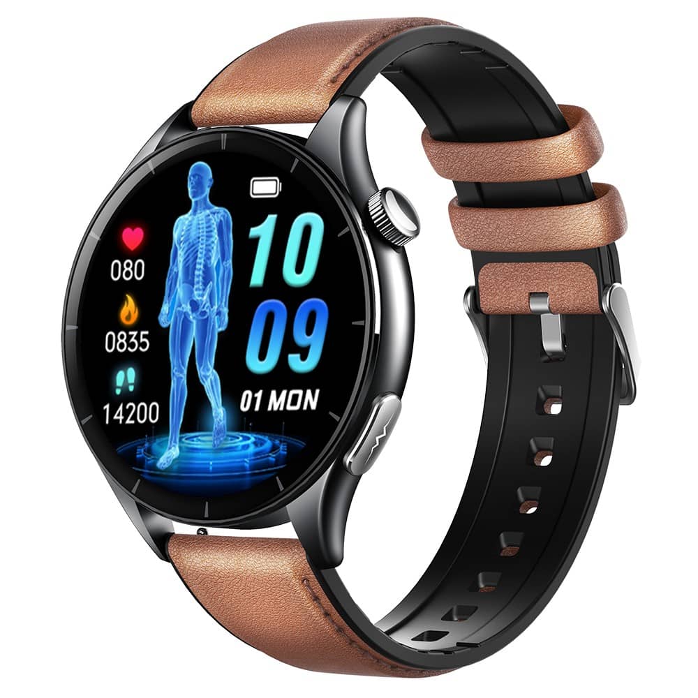 PH458 Ultra-thin ECG Heart Rate Blood Pressure Suga Pro Monitoring High-End Health Smart Watch