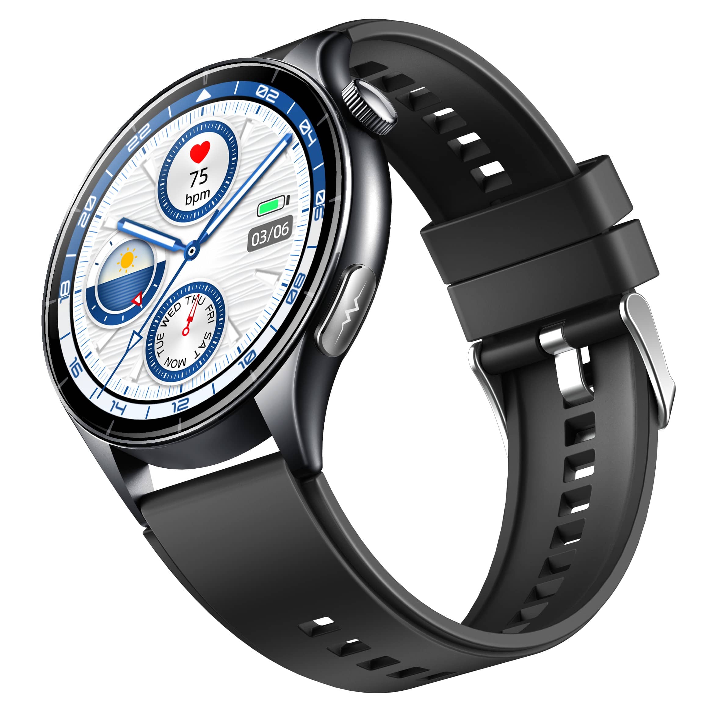 PH458 Ultra-thin ECG Heart Rate Blood Pressure Suga Pro Monitoring High-End Health Smart Watch