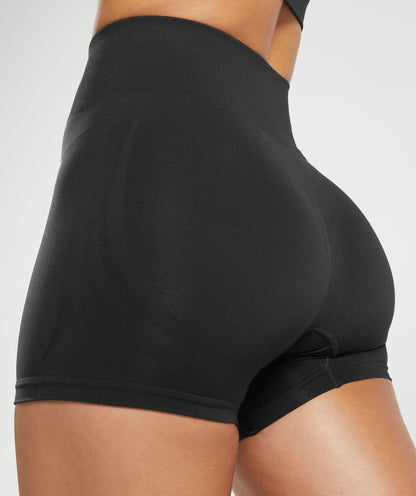 Everyday Seamless Shorts - Black