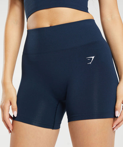 Everyday Seamless Shorts - Navy