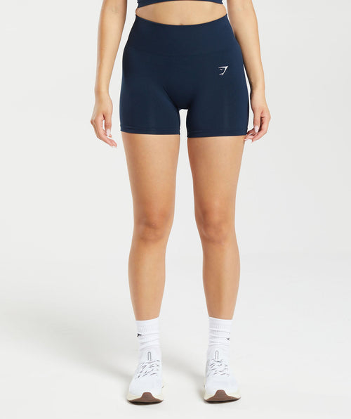 Everyday Seamless Shorts - Navy