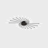 Contemporary LED Ceiling Light – Industrial Fireworks Design for Living & Dining Rooms