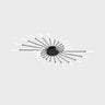 Contemporary LED Ceiling Light – Industrial Fireworks Design for Living & Dining Rooms