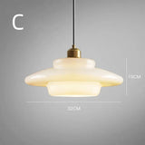 Elegant Art Deco White Glass Pendant Light – Ceiling Lamp for Hallways & Kitchens