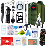 TrailBlazer Tactical First Aid Molle Survival Kit & Bonus 30 Day Survival Program