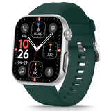 FITVII HM57 Health & Fitness Tracker (Answer/Make Calls), Smart Watch with HR+BP+SPO2 Monitor