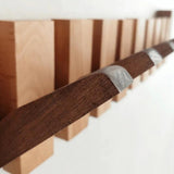 Handcrafted Wooden Piano Coatrack | Unique Design with 4-10 Hooks for Hallway, Bedroom & Office Storage