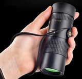 High-Power Waterproof Monocular Telescope with 10x Magnification for Bird Watching, Hiking, and Outdoor Adventures
