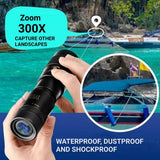 High-Power Waterproof Monocular Telescope with 10x Magnification for Bird Watching, Hiking, and Outdoor Adventures