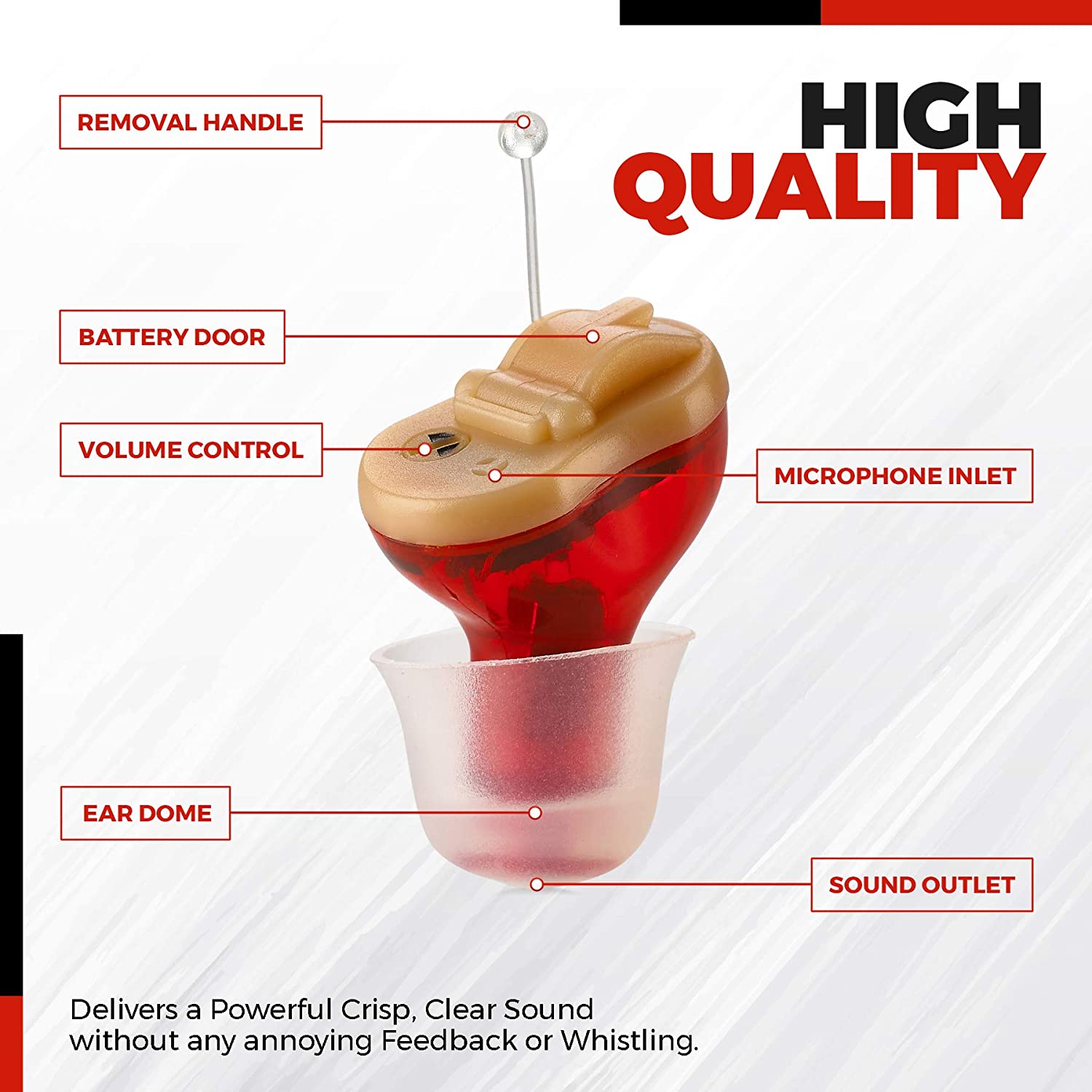 Over The Counter Hearing Aids - #2024 Upgraded Hearing Aids [ 5+ Years Working Life ]