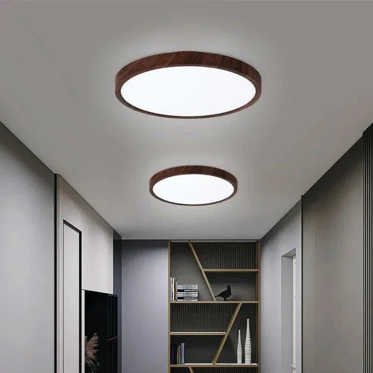 LED Ultrathin Circular Ceiling Light Fixture - Modern Design for Living Room & Kitchen Lighting