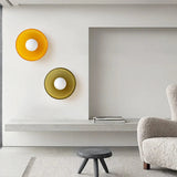 Modern Round LED Ceiling Light Fixture - Energy-Efficient Lighting for Living Room & Kitchen Spaces