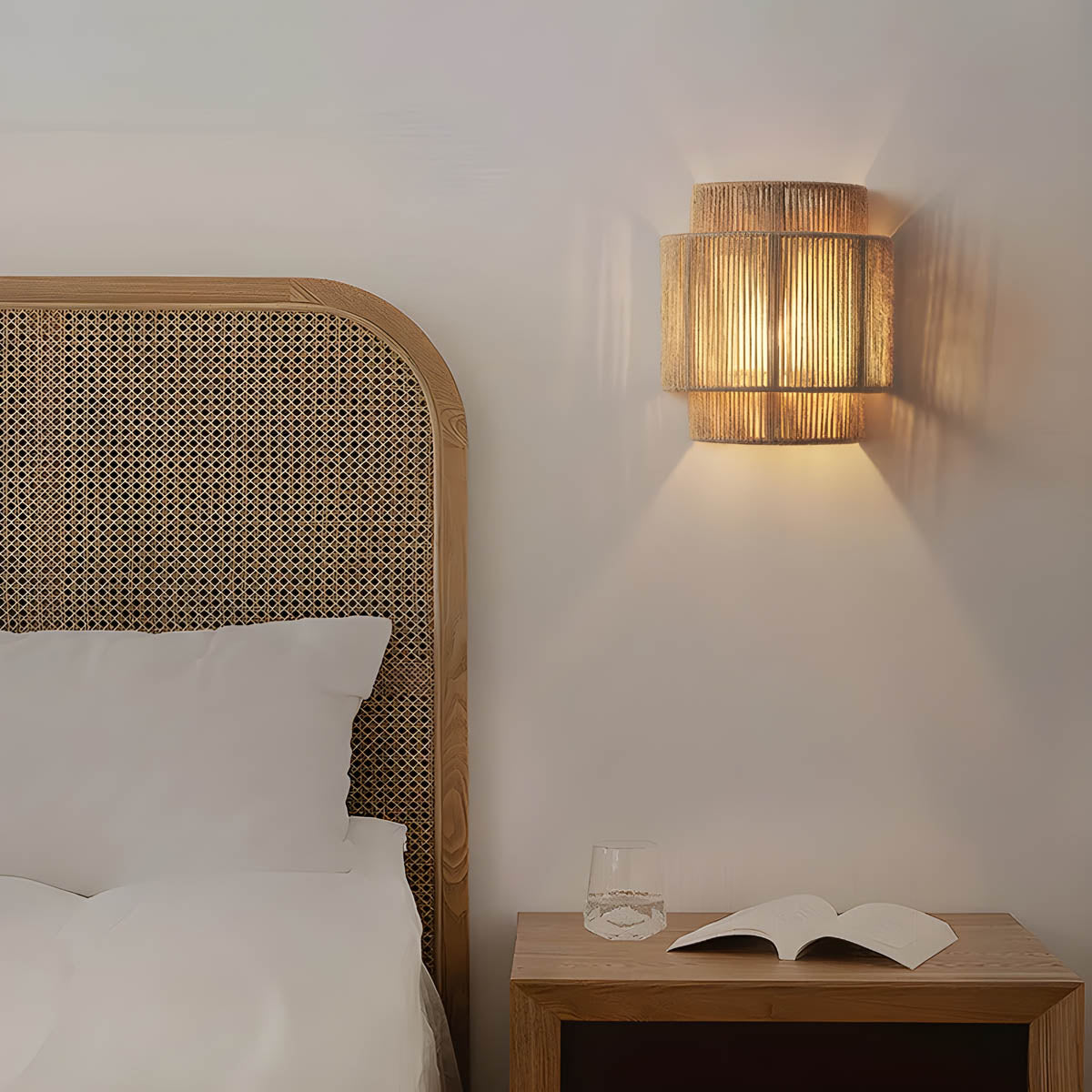 LED Wall Light Fixture - Modern Design with Adjustable Brightness - Ideal for Living Room, Bedroom & Hallway Lighting