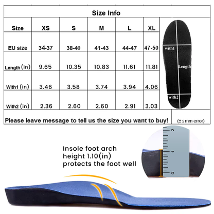 BioArch Comfort Support Insoles