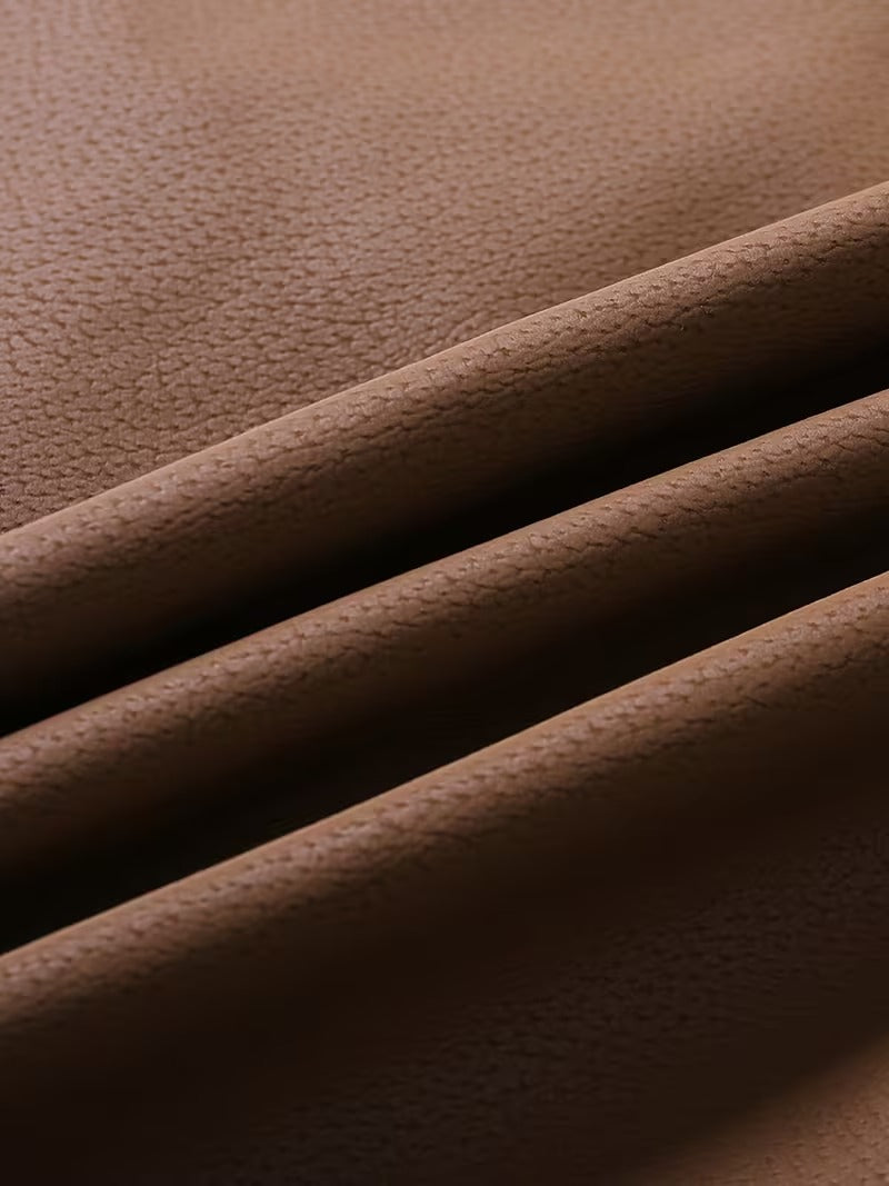 Men’s Vintage Leather Jacket – Zip-Up Casual Coat with Lapel Collar