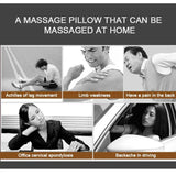 Heated Neck & Back Massager Pillow | Muscle Relaxation & Pain Relief