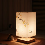 LED Scandinavian Bedside Lamp with Japanese Design for Modern Bedroom Lighting