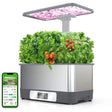 Indoor Hydroponic Growing System Kit with WiFi Control for Home Gardening & Plant Cultivation