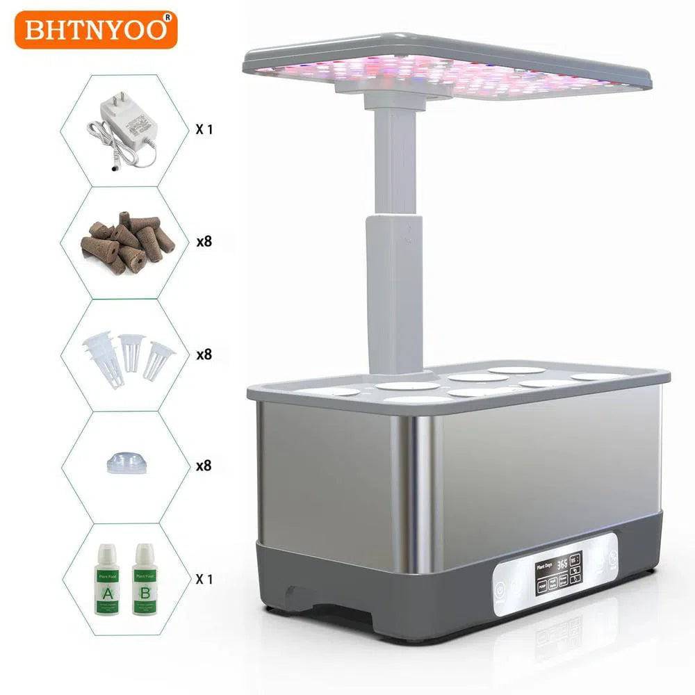 Indoor Hydroponic Growing System Kit with WiFi Control for Home Gardening & Plant Cultivation