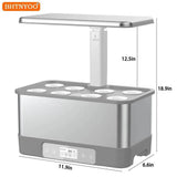 Indoor Hydroponic Growing System Kit with WiFi Control for Home Gardening & Plant Cultivation