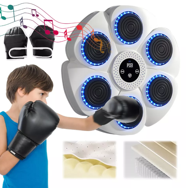 Music Boxing Pad with Targeting Features – Ultimate Punch Machine for Boxing Fitness