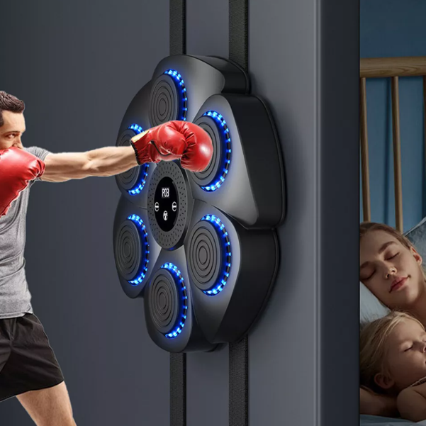 Music Boxing Pad with Targeting Features – Ultimate Punch Machine for Boxing Fitness