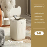 Smart Sensor Trash Bin with UV Light – Automatic Touchless Wastebasket with Lid & Odor Control for Kitchen, Bathroom & Home Hygiene