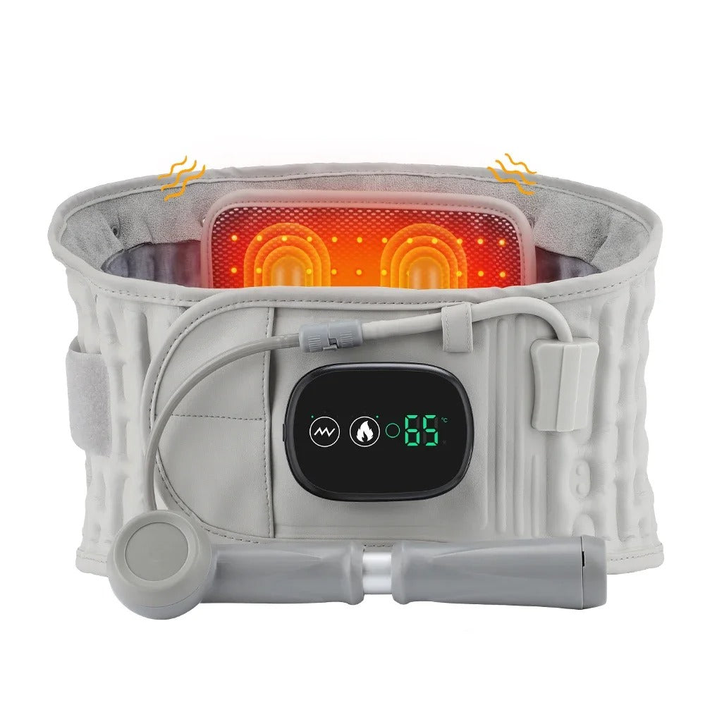 Heated Waist Massager – Targeted Back Pain Relief with Soothing Heat Therapy - Lumbar Support and Muscle Recovery
