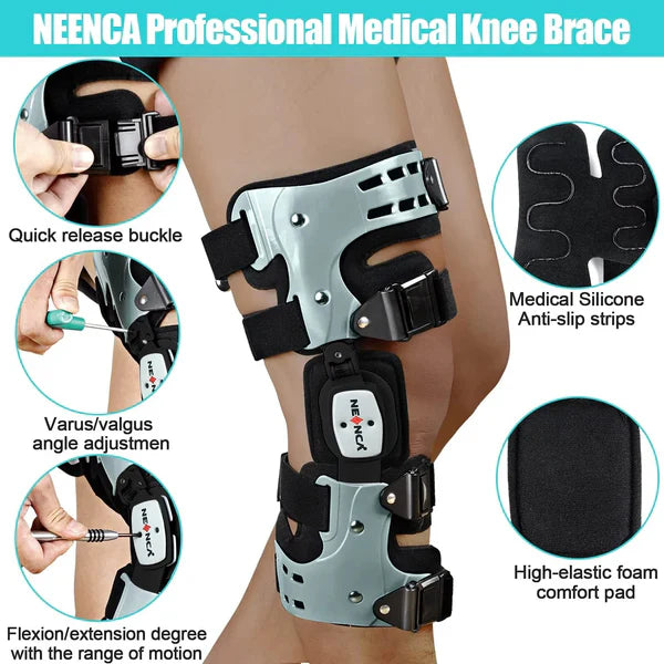 ArthroGuard | Osteoarthritis Unloader Knee Brace | Medial & Lateral Support | Bone-on-Bone Arthritis Relief for Pain Management