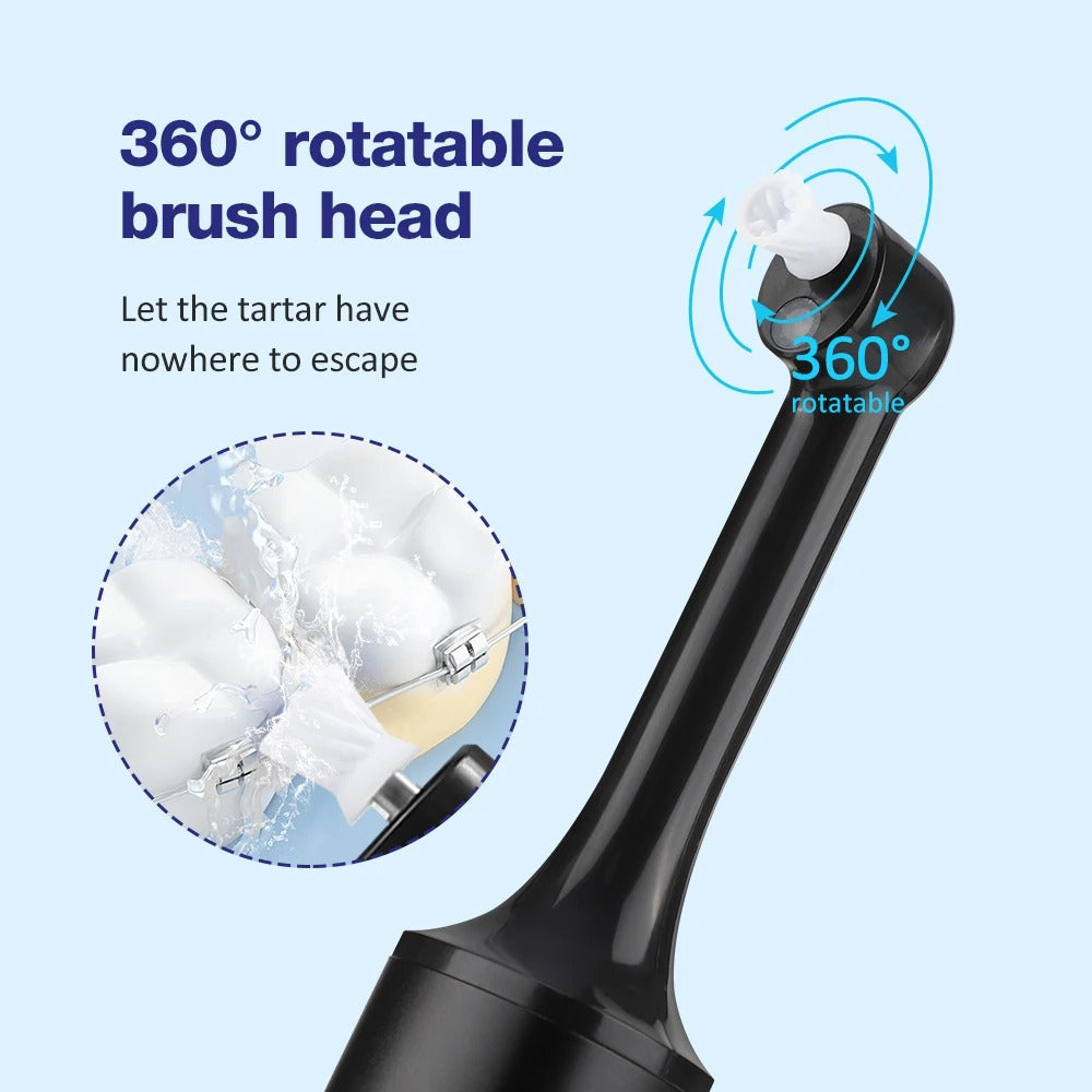 5-in-1 Wireless Teeth Polisher & Tartar Remover | Cordless, Adjustable Speed & Ideal for At-Home Oral Care