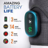 Adjustable Shoulder Heat Massager for Posture improvement & Tension Reduction
