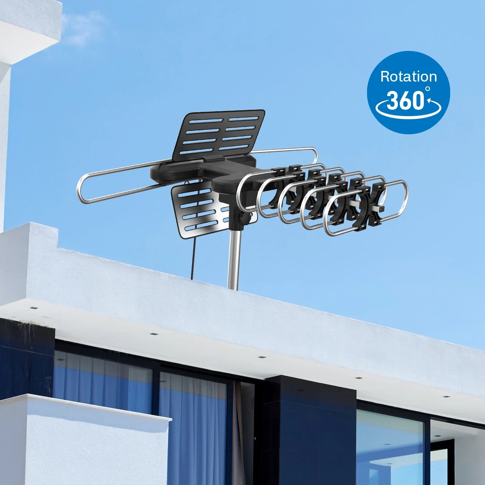 Long-Distance Outdoor Antenna - 900 Mile Range