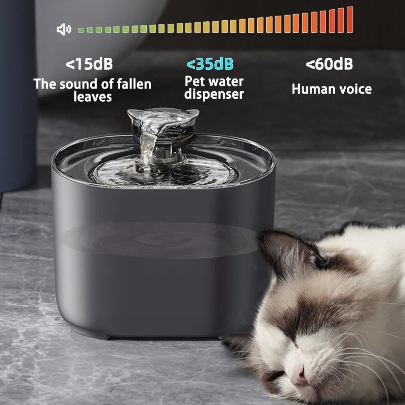 Wireless Automatic Cat Water Fountain | Filtered Fresh Water for Your Pet