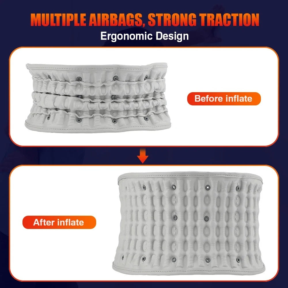 Heated Waist Massager – Targeted Back Pain Relief with Soothing Heat Therapy - Lumbar Support and Muscle Recovery