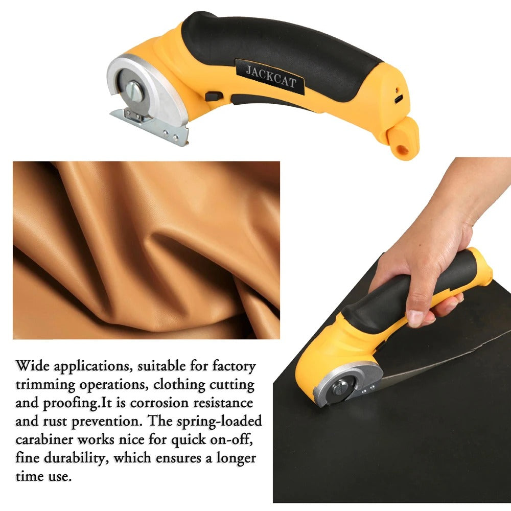 Electric Scissors | Cordless Rotary Cutter for DIY, Crafts & Precision Cardboard Cuts