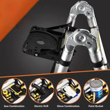 Collapsible Extendable Ladder UK – Telescopic Ladder with Non-Slip Feet, Soft-Close System for Indoor & Outdoor Use