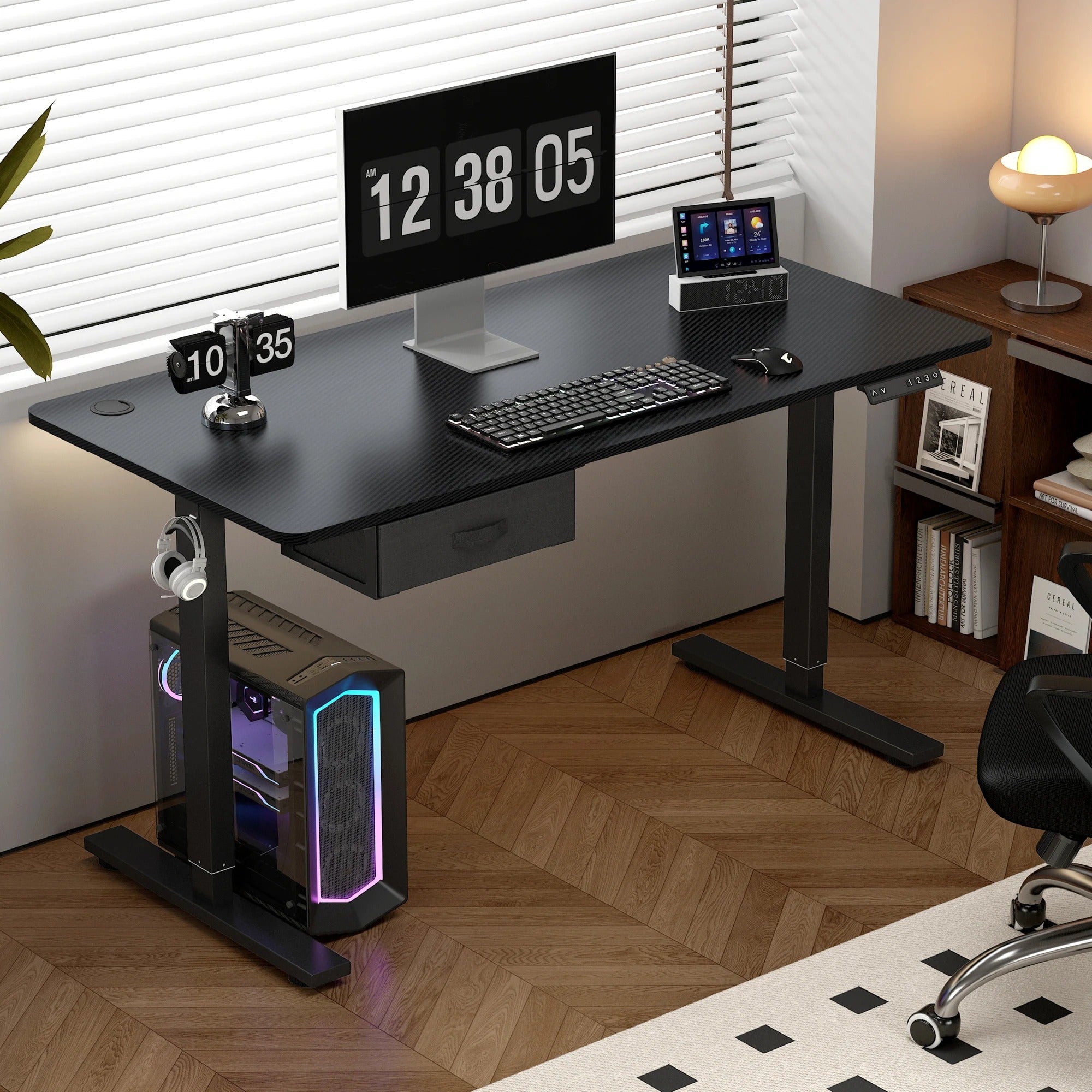 Electric Standing Desk – Height Adjustable Desk for Home Office
