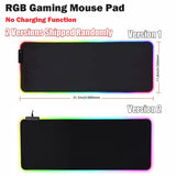 Wireless Charging Desk Mat | RGB Dual Charging Pad for iPhone, Keyboard & Mouse, Premium Desk Mat