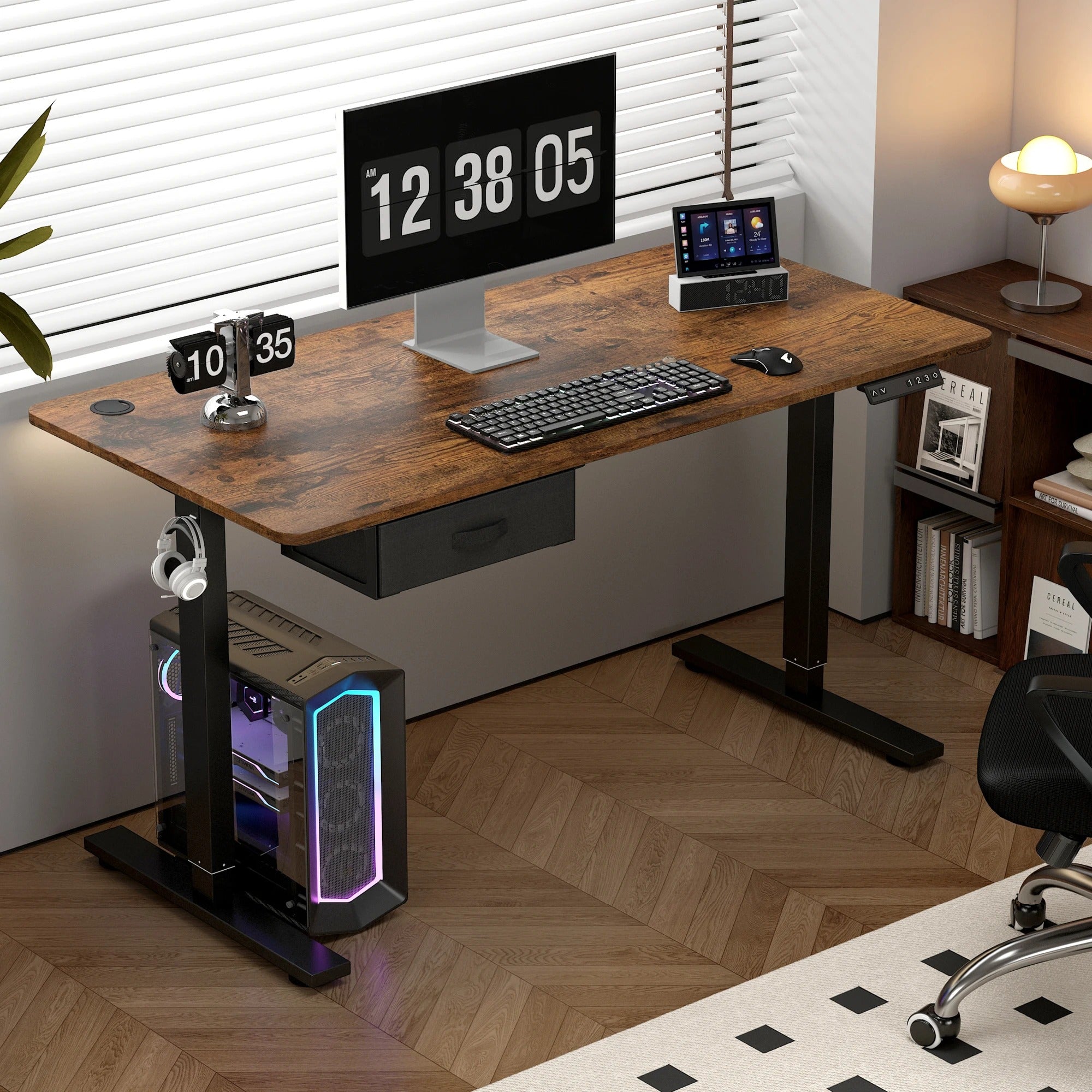 Electric Standing Desk – Height Adjustable Desk for Home Office