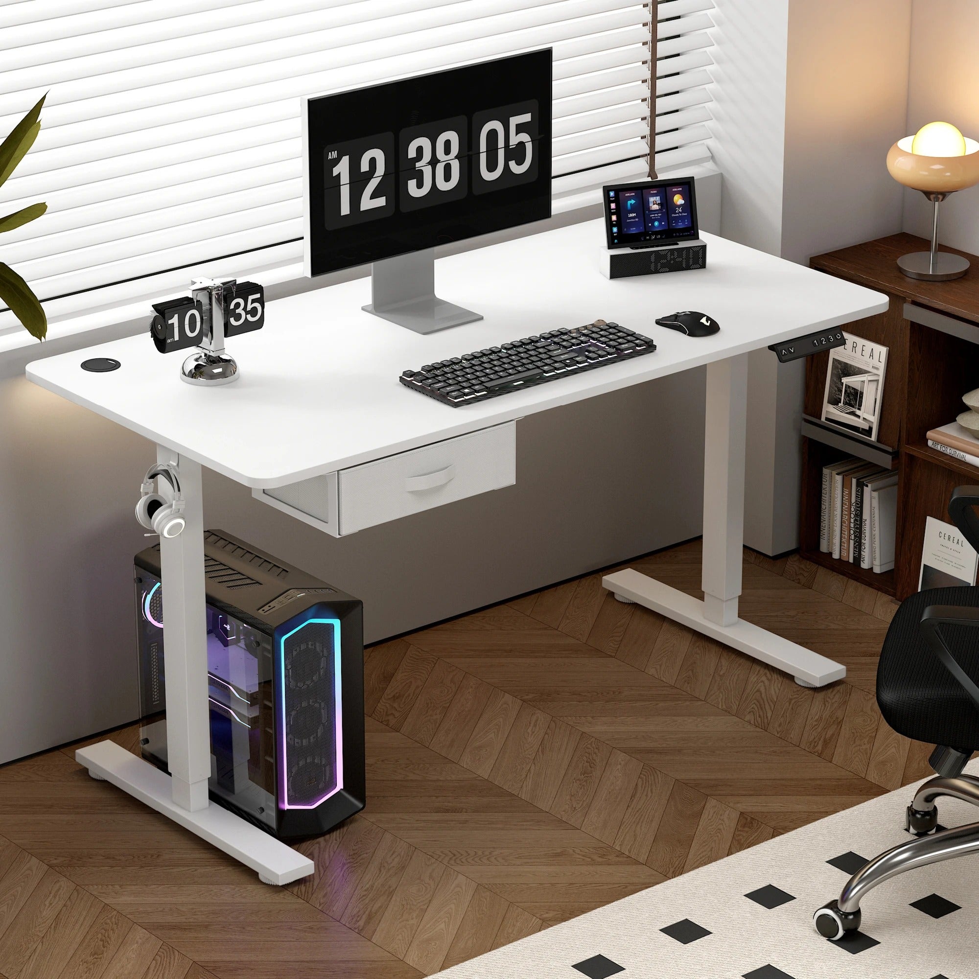 Electric Standing Desk – Height Adjustable Desk for Home Office