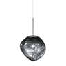 Melt Pendant Light Fixture - Modern Glass Hanging Lamp for Kitchen Island & Dining Room