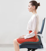 DreamRest | L Shape Memory Foam Orthopedic Cushion for Back Pain Relief & Comfort Support