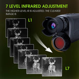 2K 1080P Full HD Thermal Image Camera Night Vision Device Camera With Night Vision 5X Digital Zoom