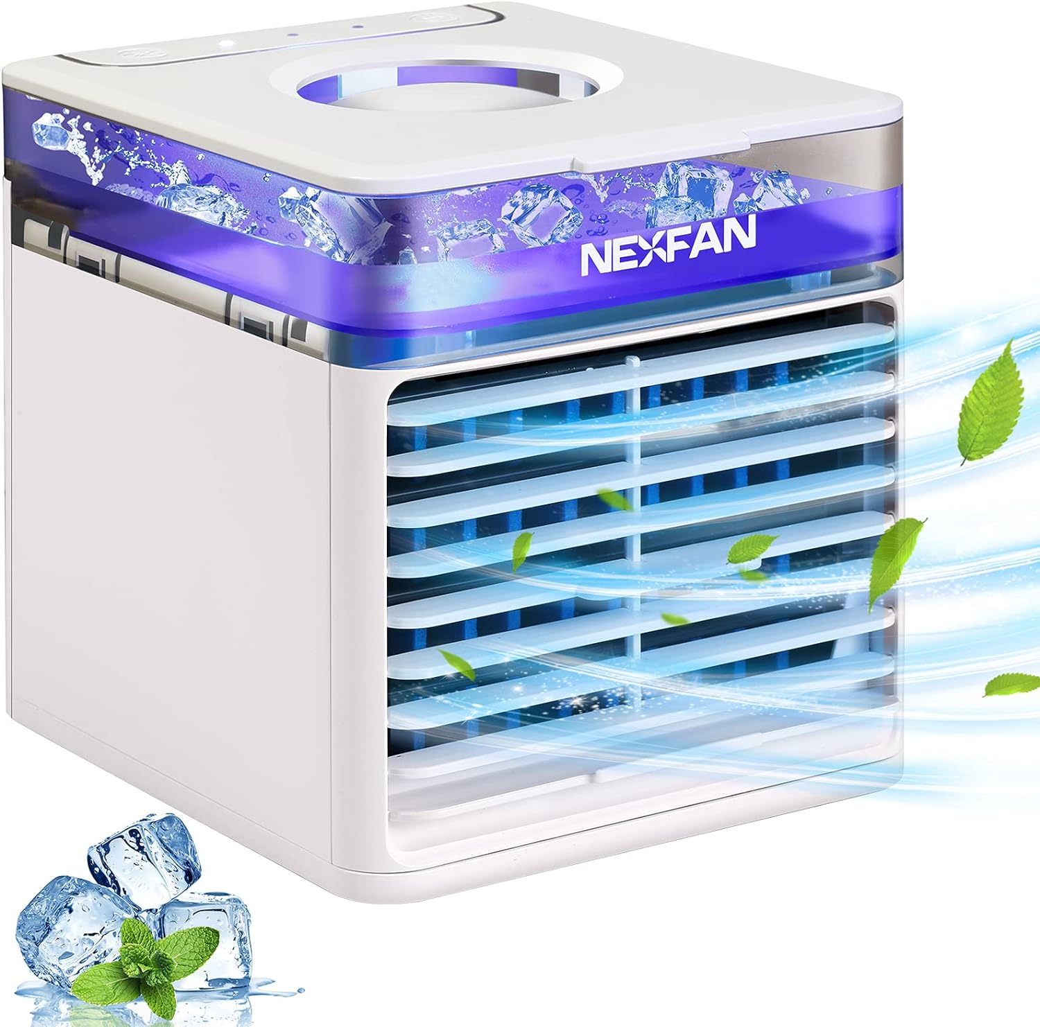 Portable Air Conditioner Fan - Compact Personal Cooling Device for Home, Office, and Outdoor Use