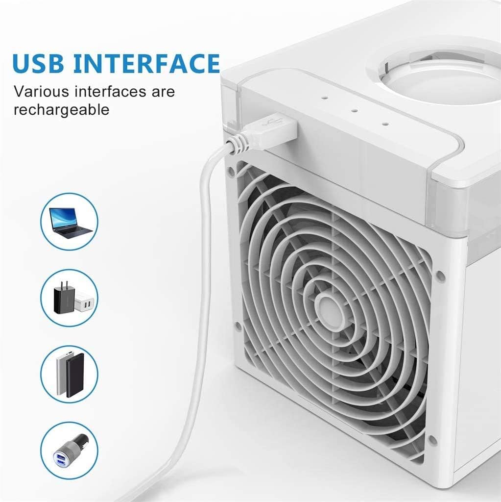 Portable Air Conditioner Fan - Compact Personal Cooling Device for Home, Office, and Outdoor Use