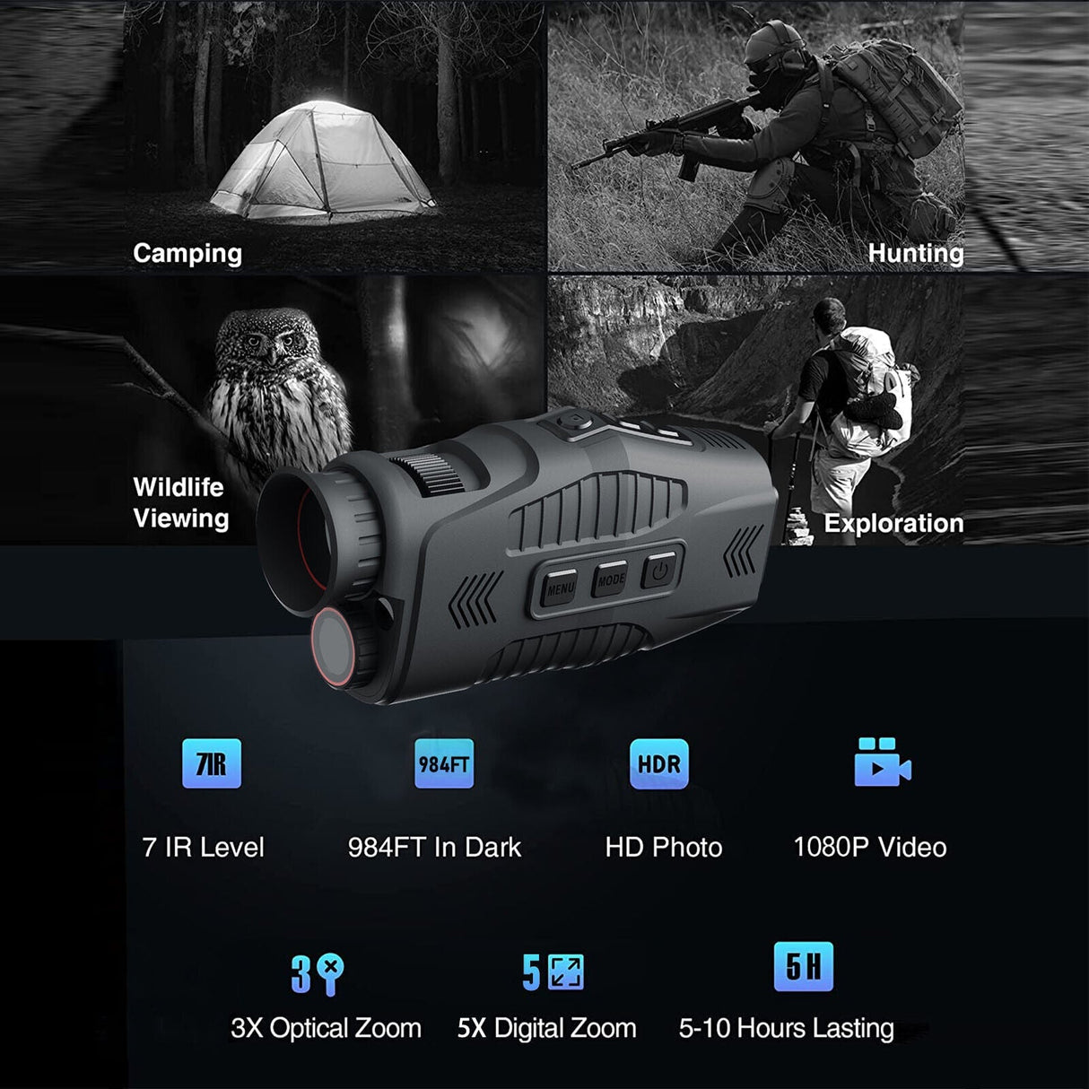 TrailBlazer Pro Night Vision Monocular