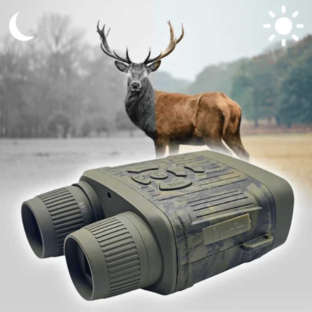 Infrared Night Vision Binoculars | HD Clarity, 305m Range & Ideal for Wildlife Observation and Home Security