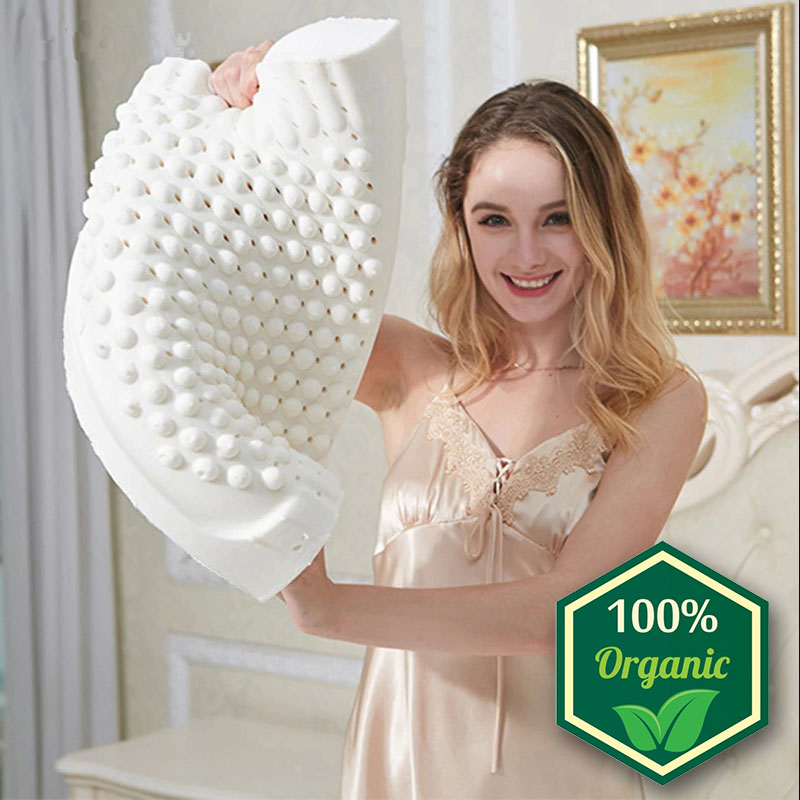 100% Natural Latex Orthopedic Pillow for Neck Pain