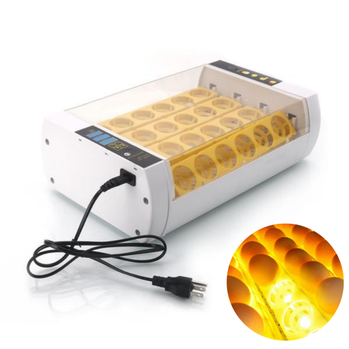 Premium Egg Incubator Automatic Chicken Quail Egg Hatcher 24 Eggs