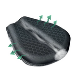 Motorcycle Gel Seat Pad | Shock Absorbing, Breathable & Anti-Slip Design for Long Distance Rides